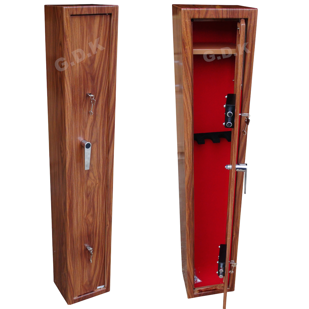 3 Gun Cabinet Wood Effect Clay Pigeon Traps Gun Cabinetsclay