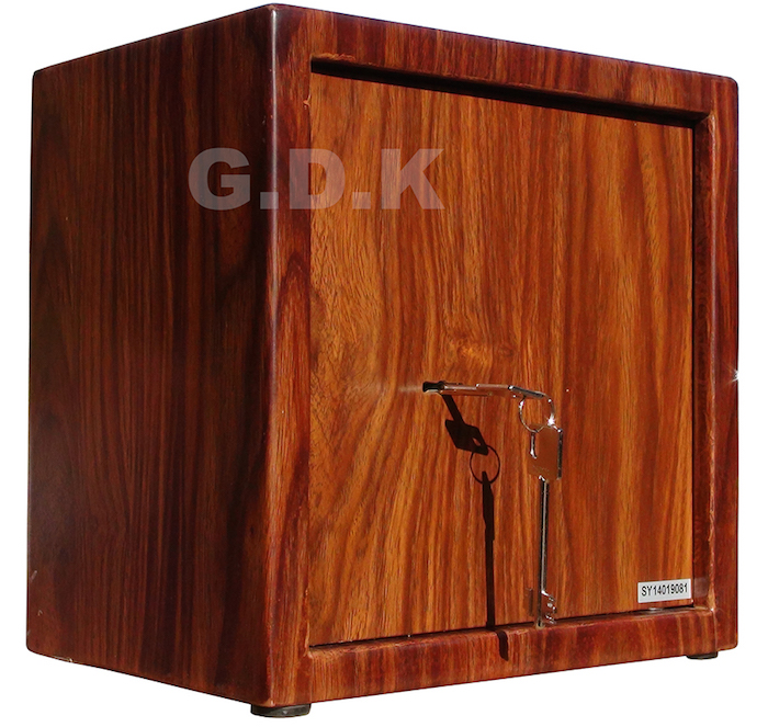 Wood Effect Large Ammo Safeclay Pigeon Traps Gun Cabinets